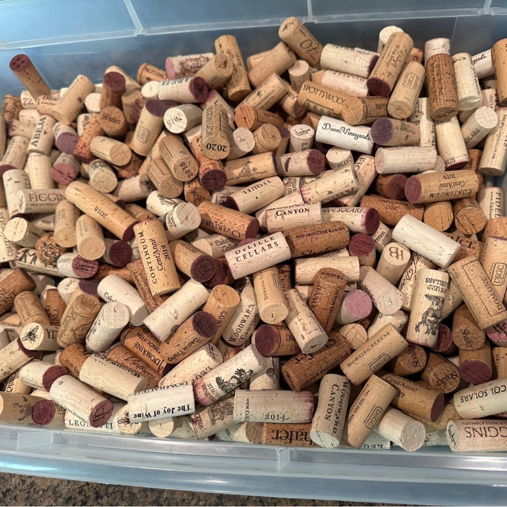 Used Premium Natural Wine Corks for Crafts